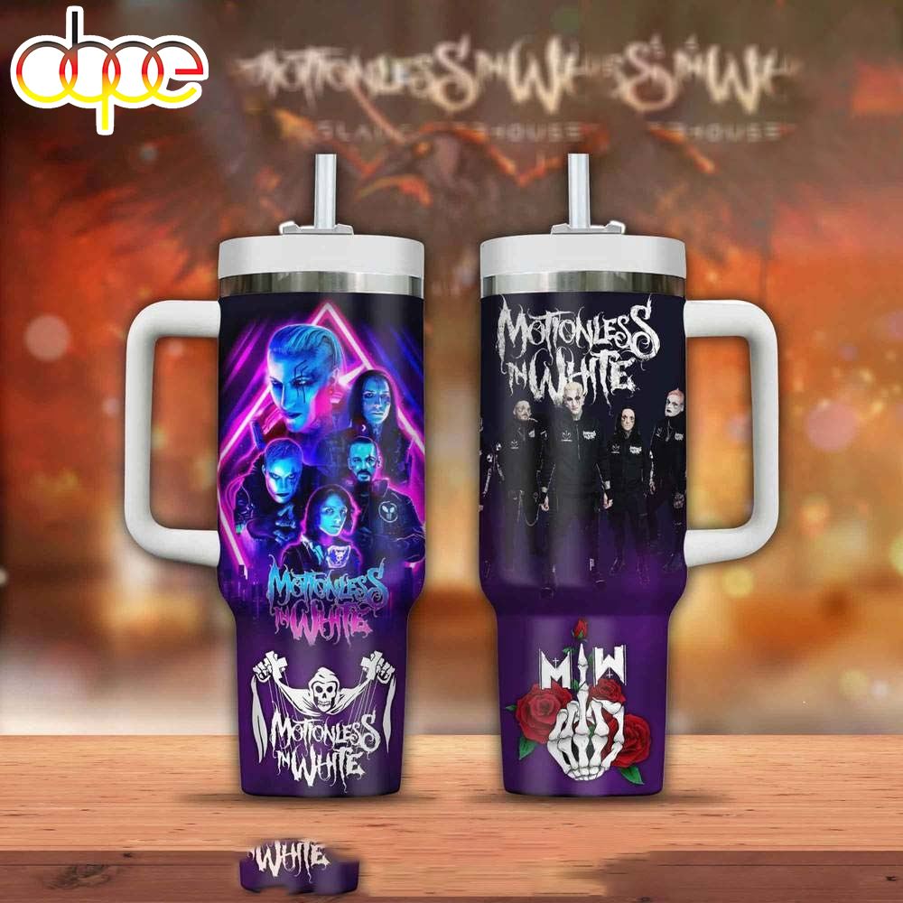 Motionless In White Band 40 Oz Stanley Tumbler