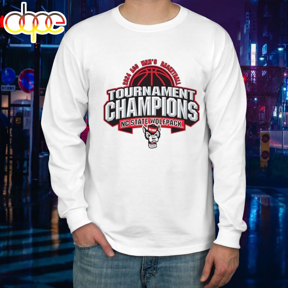 Nc State Wolfpack 2024 Acc Mens Basketball Tournament Champions Sports Shirt