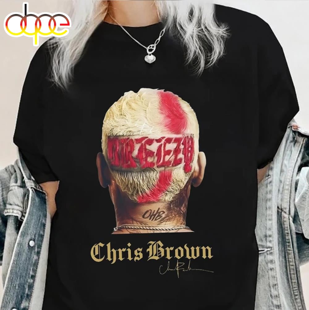 New Chris Brown Breezy Album Men T Shirts Rapper Streetwear Summer Unisex