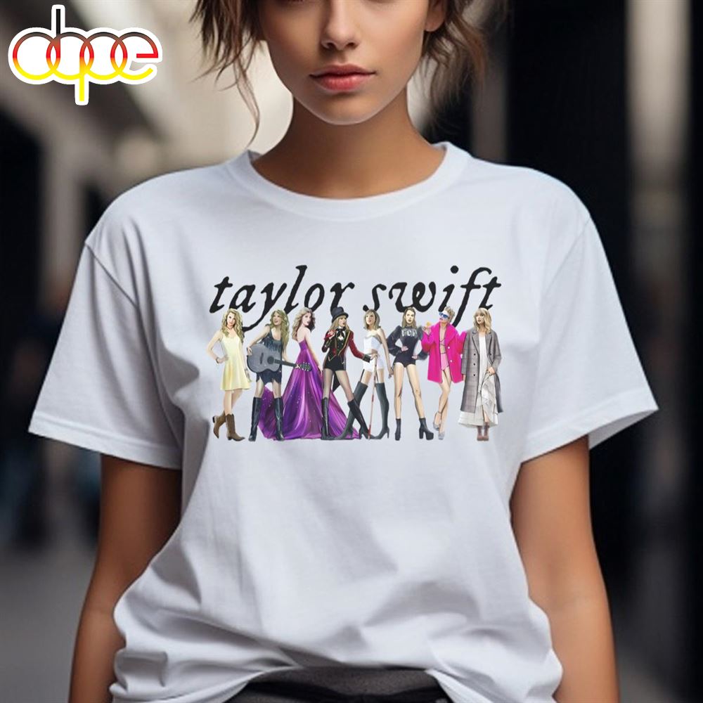Retro Taylor Swift Eras Tour T Shirt