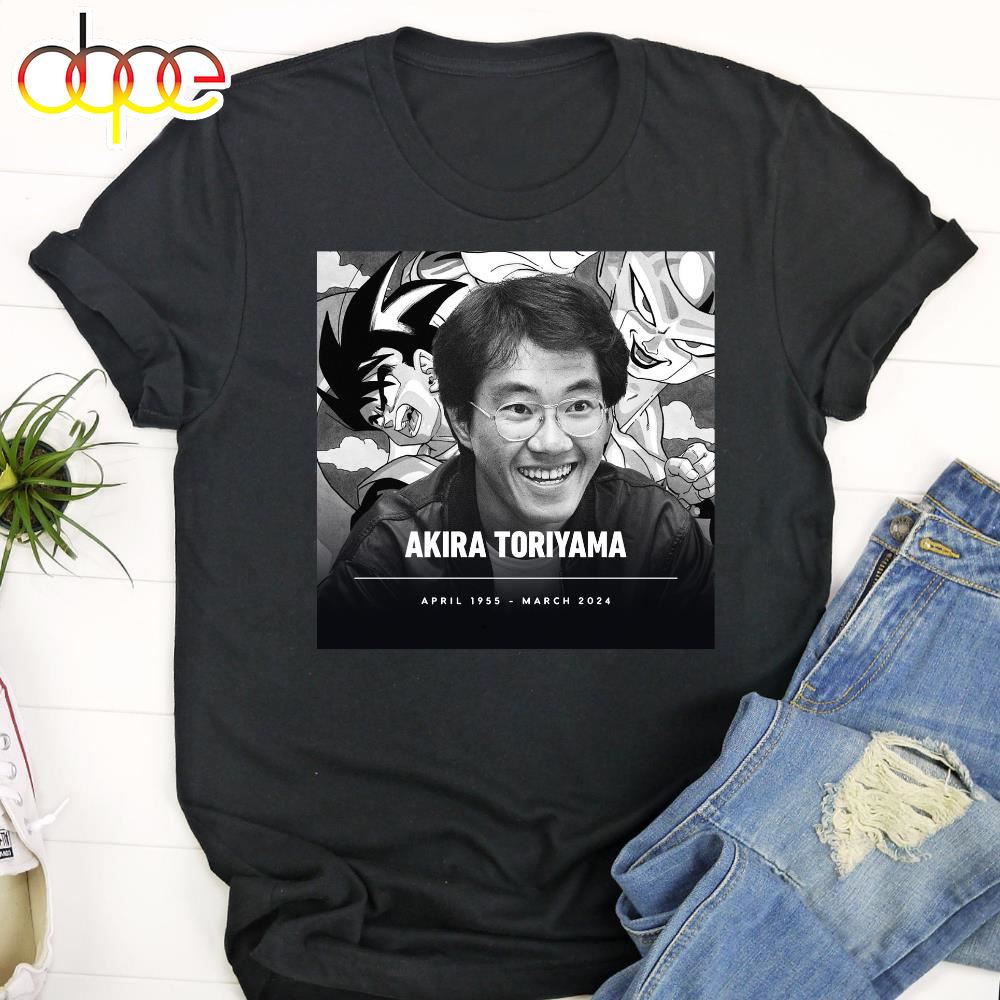 Rip Akira Toriyama 1955 2024 Unisex T Shirt
