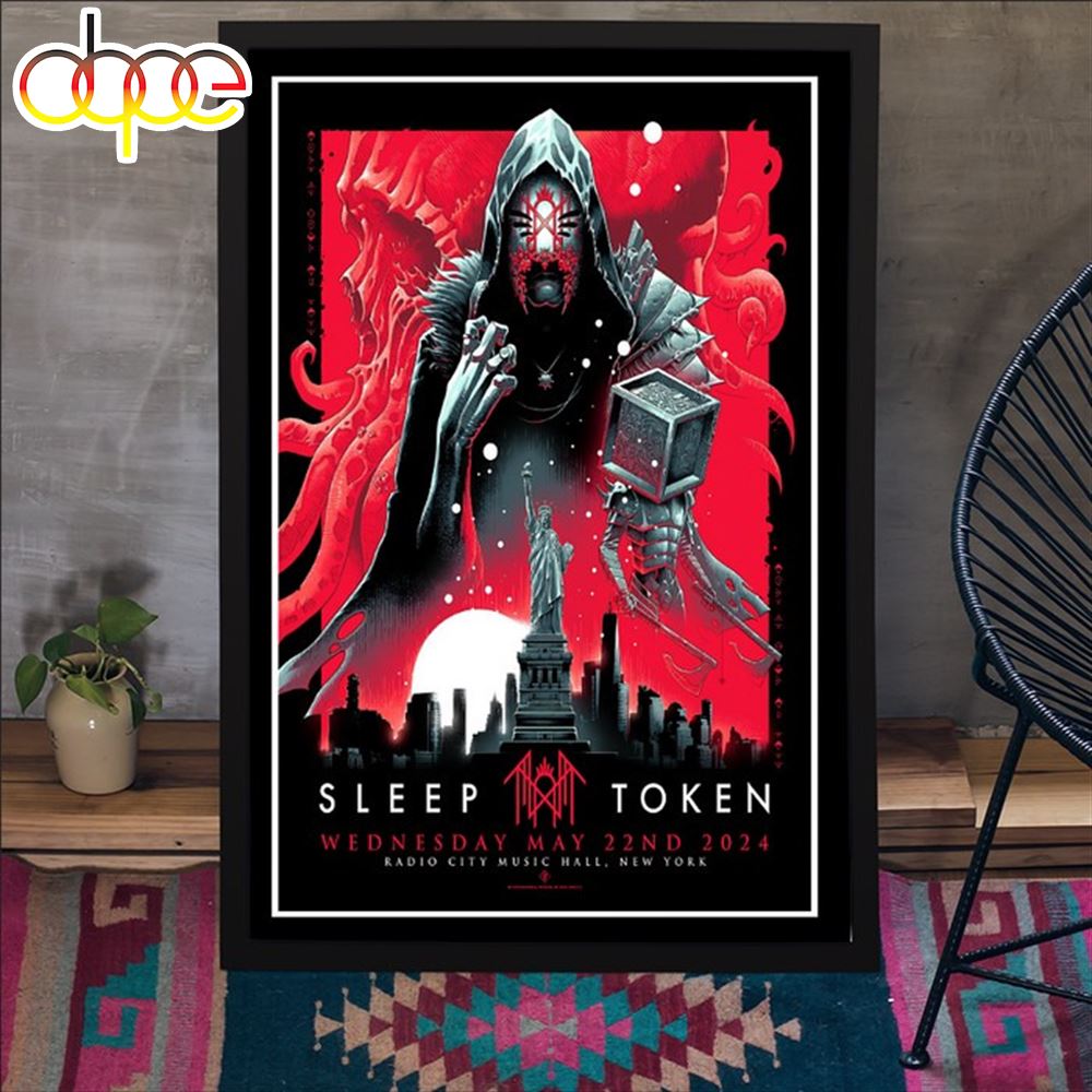 Sleep Token Tour 2024 Morrison Poster Gift Fans Music