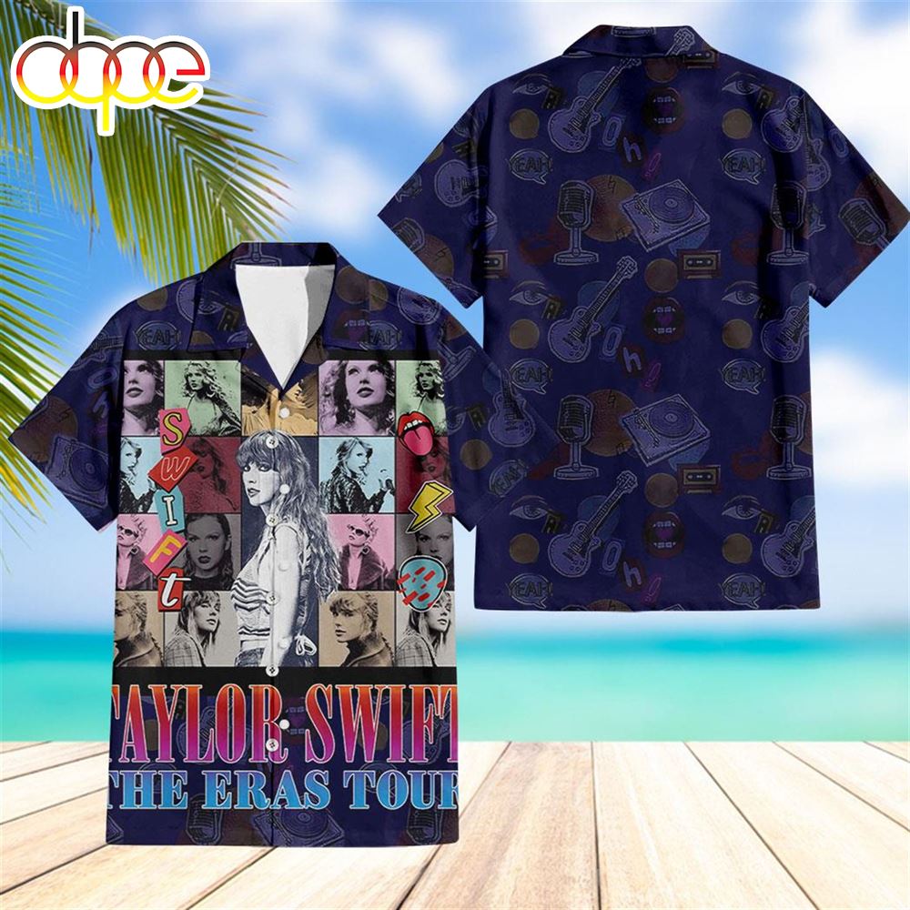 Taylor Swift The Eras Tour Hawaiian Shirts