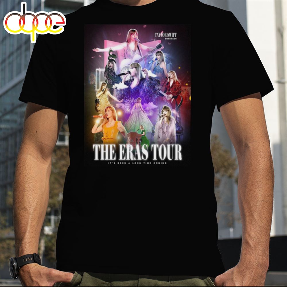 Taylor Swift The Eras Tour Movie 2024 Presents Limited Edtion Poster T Shirt