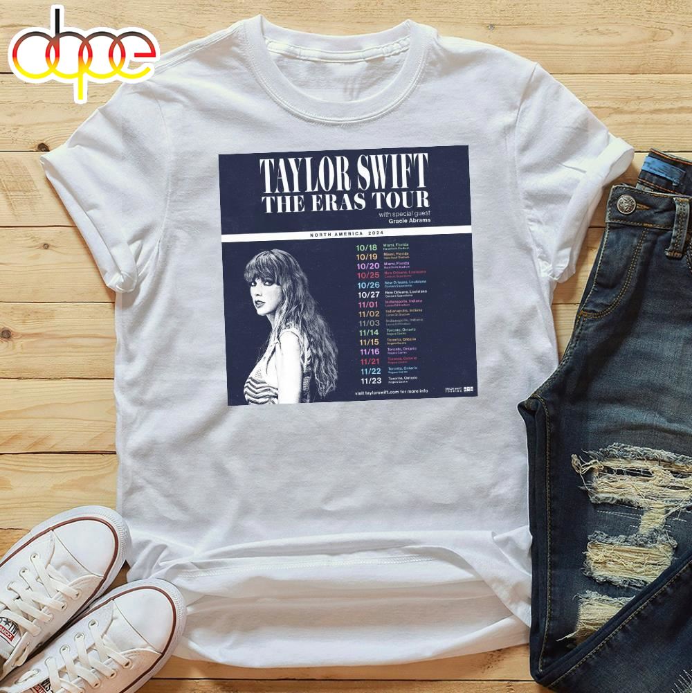 The Eras Tour With Taylor Swift Europe Uk 2024 T Shirt
