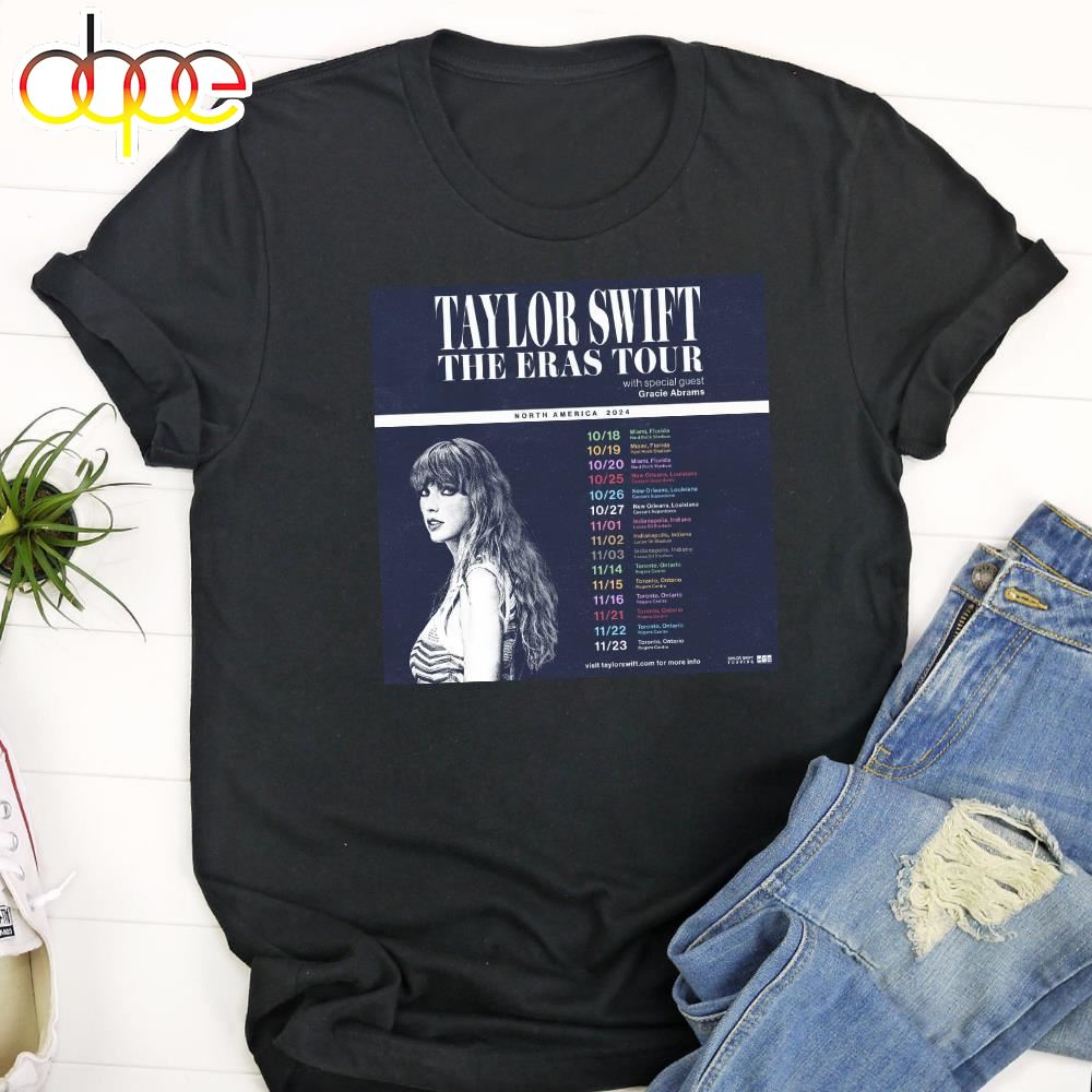 The Eras Tour With Taylor Swift Europe Uk 2024 Unisex T Shirt