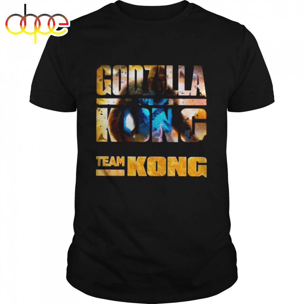 The Godzilla Vs Kong With Team Kong Lose Shirt