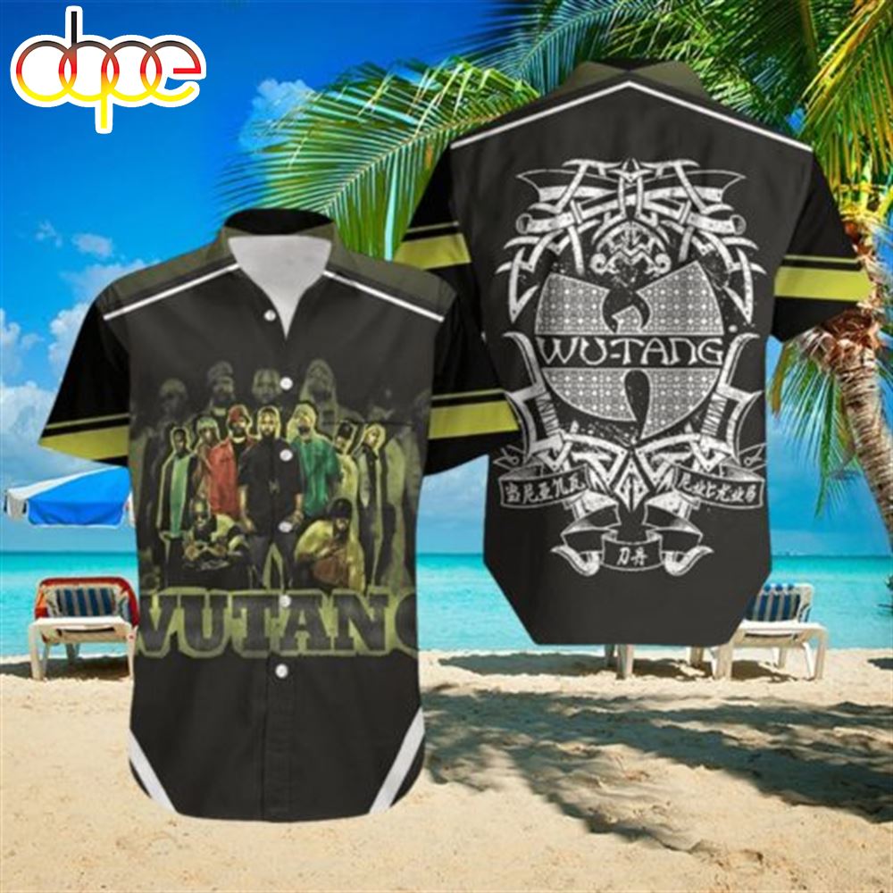 Vintage Design Wutang Clan Old School Underground Hawaiian Shirt