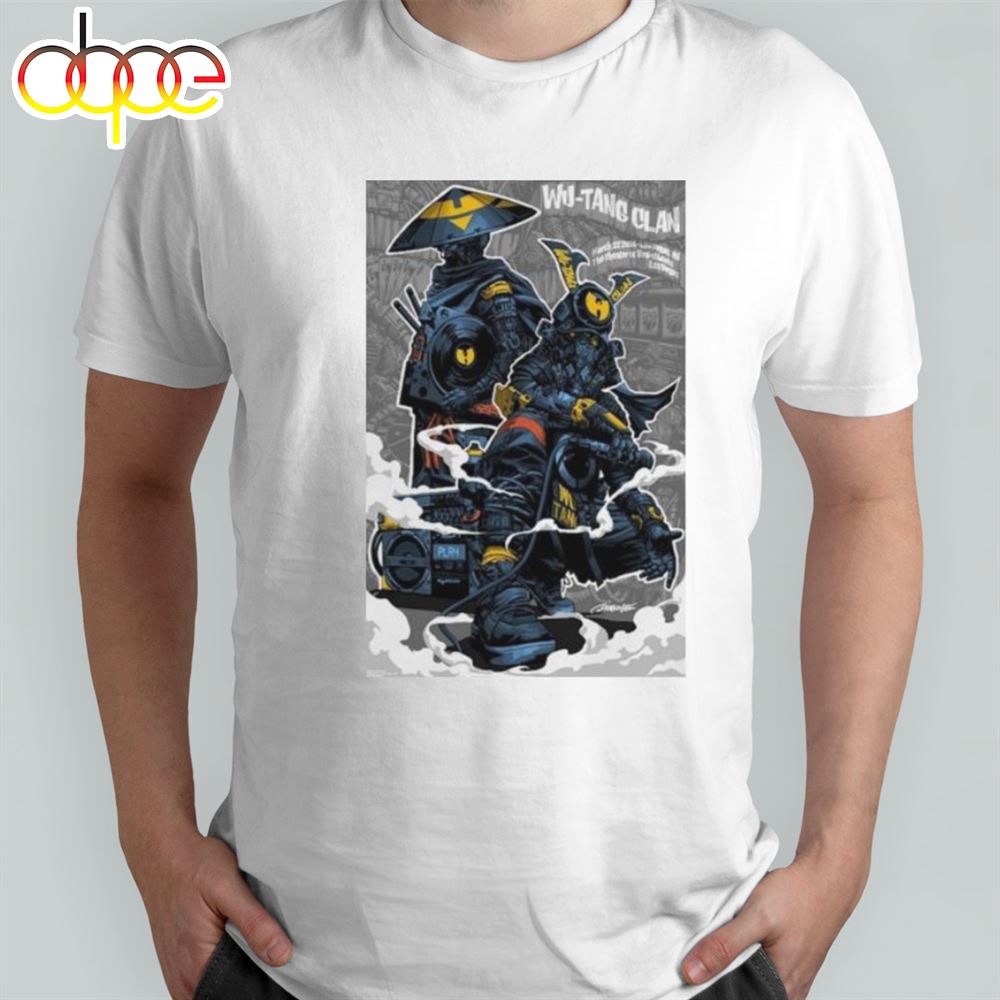 Wu Tang Clan 2024 Las Vegas Nv Poster Shirt