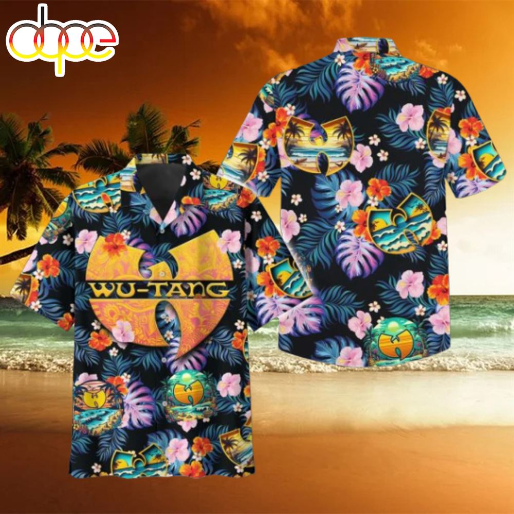 Wu Tang Clan Combo Hawaiian Shirt And Flip Flop