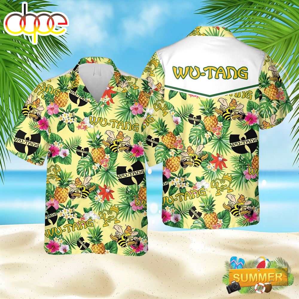Wu Tang Clan Tropical Hawaiian Shirt