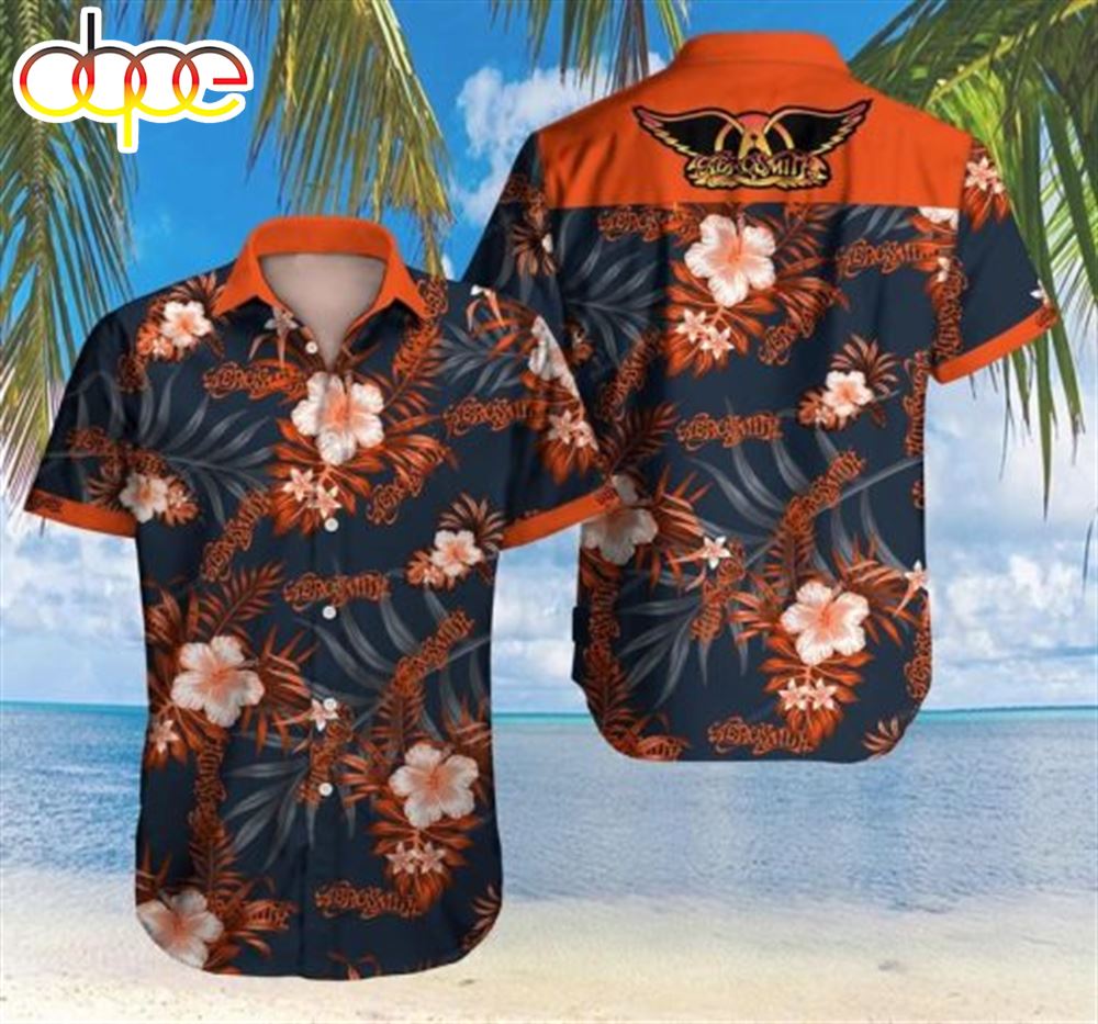 Wu Tang Clan Aerosmith Tropical Style Hawaiian Shirt