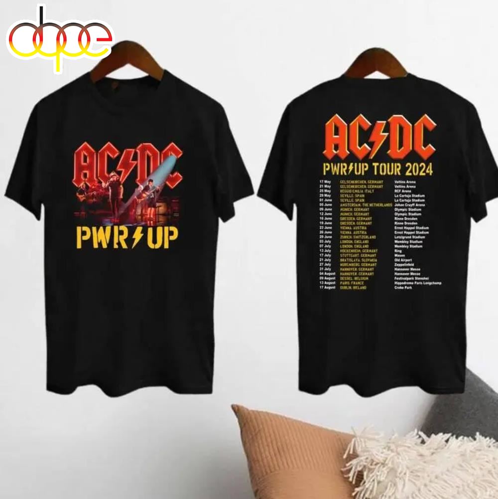 2024 ACDC Pwr Up World Tour Shirt