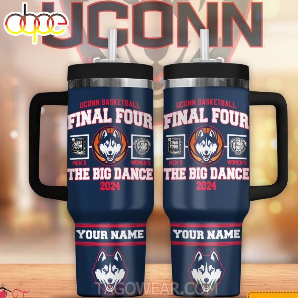 2024 Ncaa Final Four Personalized 40oz Tumbler With Handles