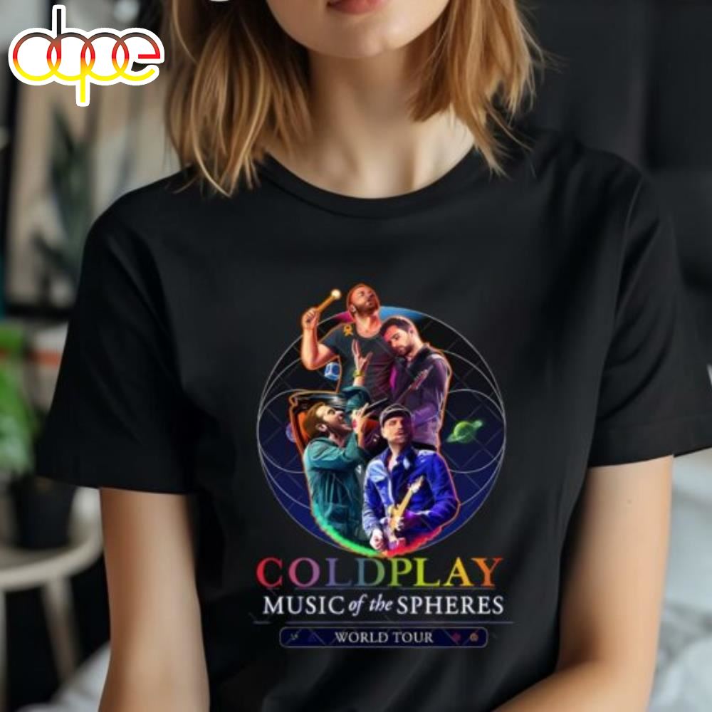 Coldplay Band World Tour Concert 2024 Shirt