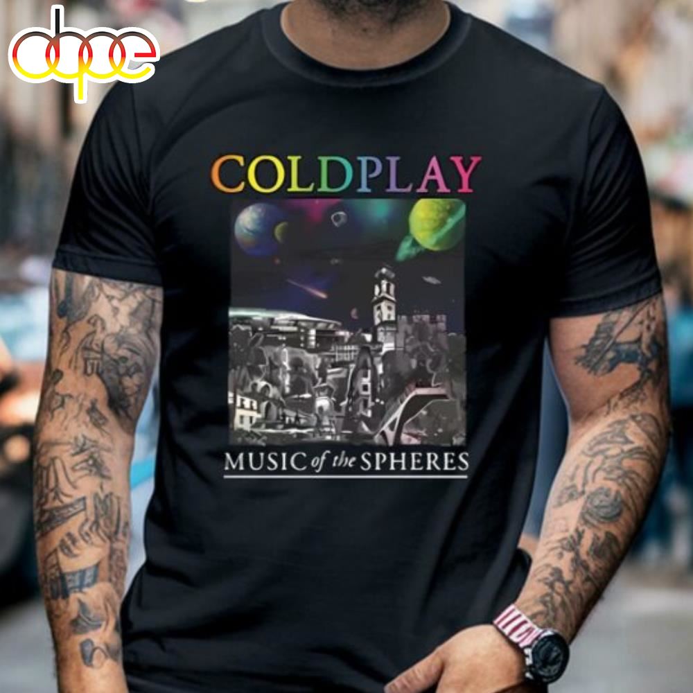 Coldplay Music Of The Spheres Tour 2024 Shirt