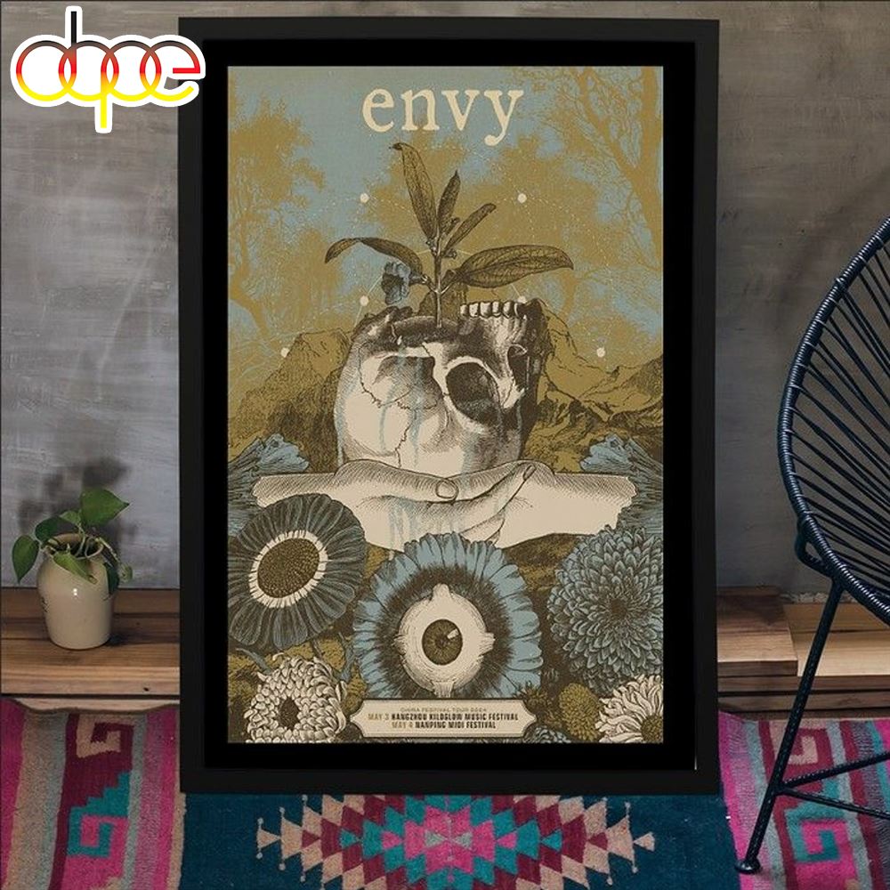 Envy Band May 3 4 2024 China Festival Tour Poster Canvas