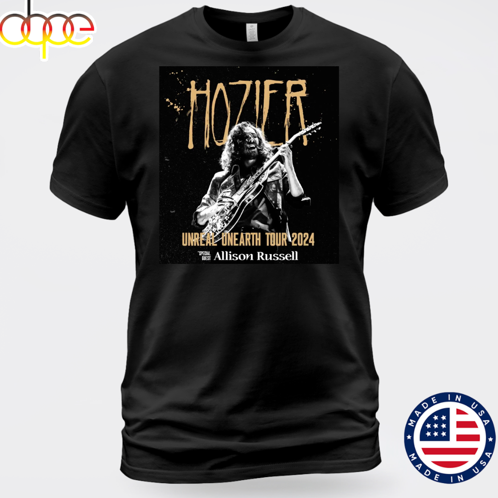 Hozier Expands 2024 Unreal Unearth North American Tour Unisex T Shirt