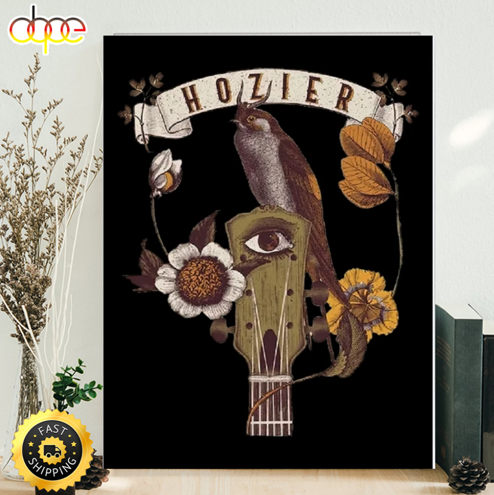 Hozier Hollywood Bowl Even Tour 2024 Poster Canvas
