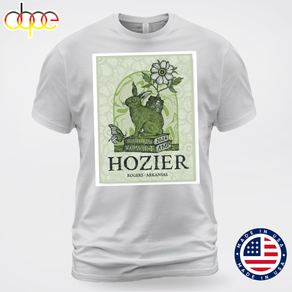 Hozier Rogers April 26 2024 Unisex T Shirt