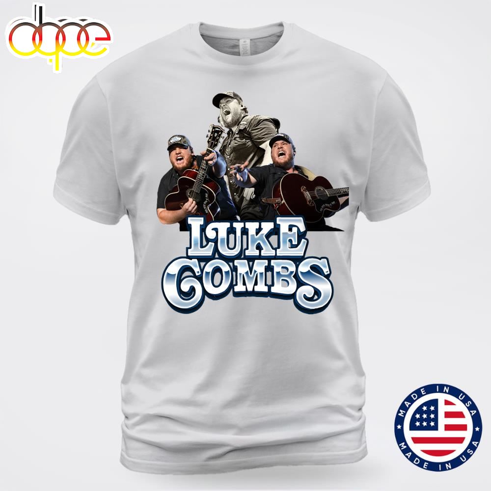 Luke Combs Growing Up Getting Old Country Music Shirt Tour 2024 For Fans Unisex