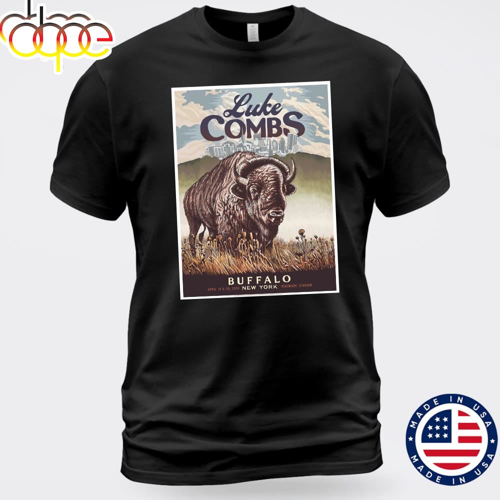 Luke Combs Highmark Stadium New York Apr 19 20 2024 Unisex T Shirt