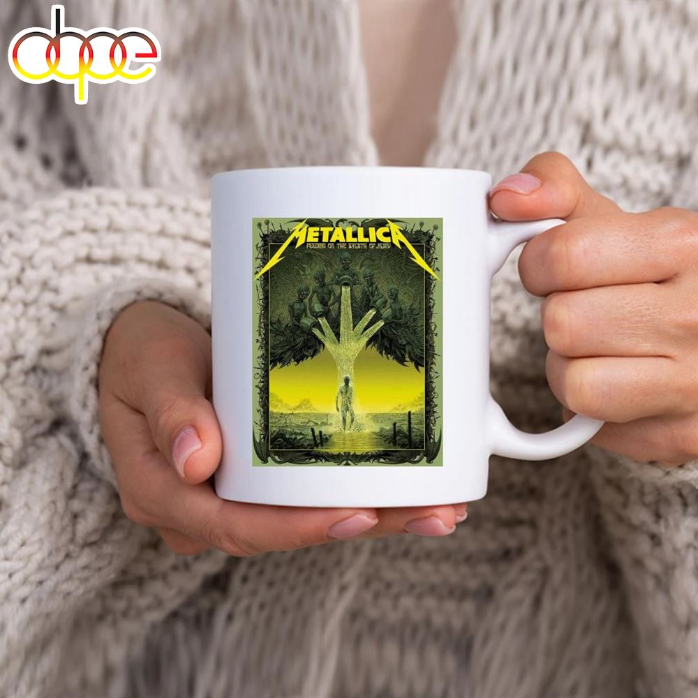 Metallica Feeding On The Wrath Of Man All Six Fifth Member Exclusive In The Met Store Mug