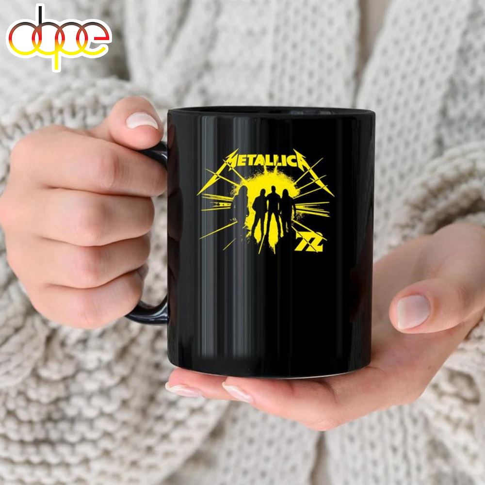 Official Metallica 72 Seasons Strobe Mineral Black Mug
