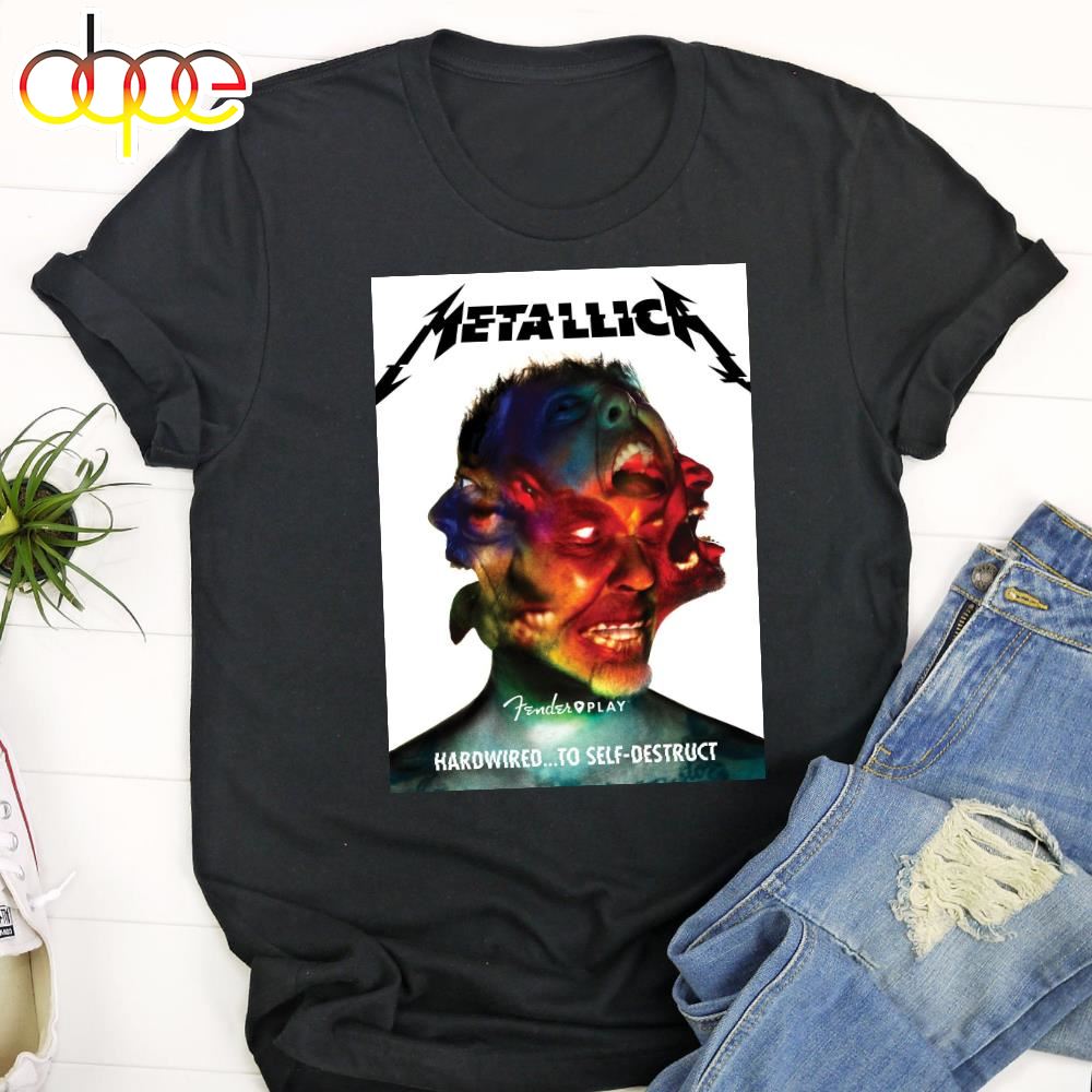 World Tour 2024 Rock God Metallica Shirt Unisex