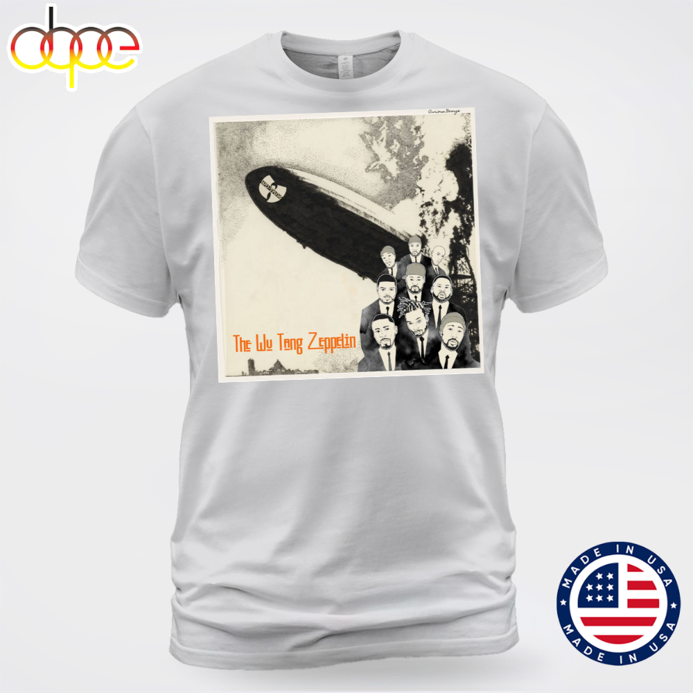 Wu Tang Clan Led Zeppelin The Wu Tang Zeppeli Unisex T Shirt
