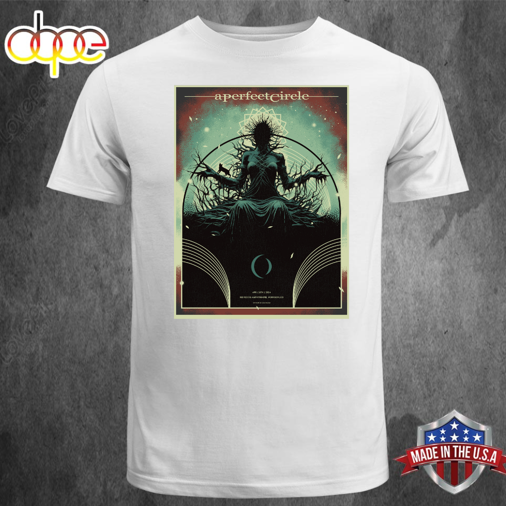 A Perfect Circle Tour Red Rock April 26th 2024 Unisex T Shirt Tee