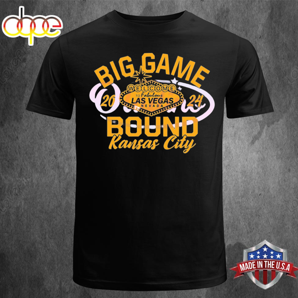 Big Game Bound Kansas City 2024 Unisex T Shirt
