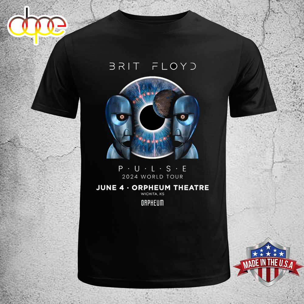 Brit Floyd The Pink Floyd Tribute Show 2024 Unisex T Shirt
