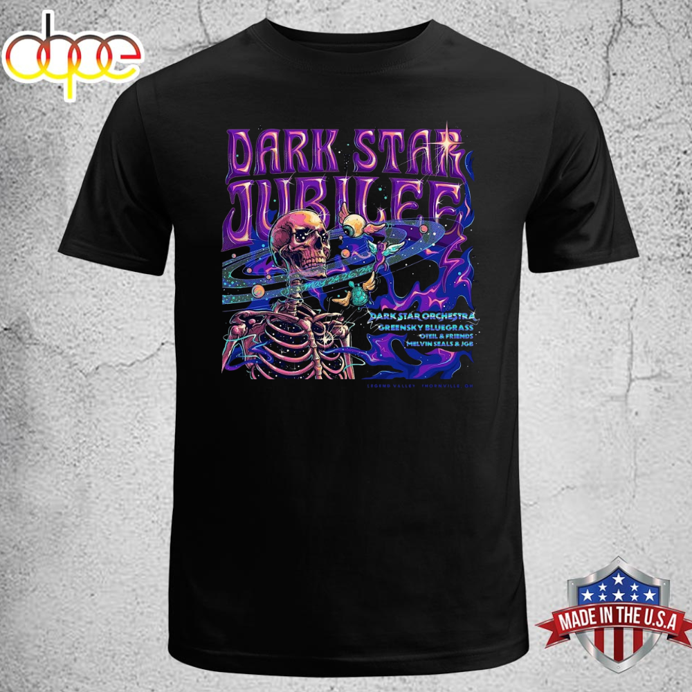 Dark Star Jubilee 2024 Legend Valley Thornville 24 May To 26 May Unisex T Shirt
