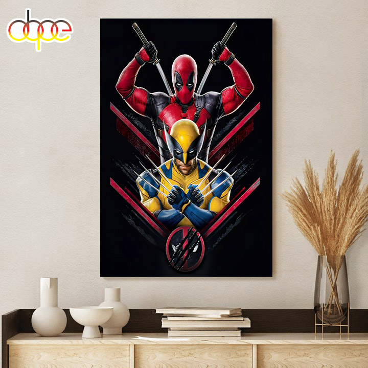 Deadpool & Wolverine (2024) Canvas Poster