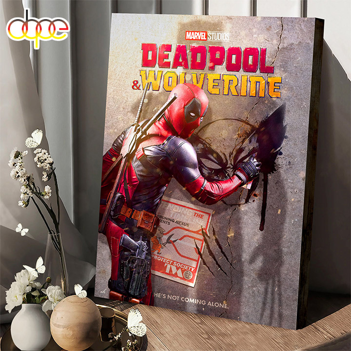 Deadpool & Wolverine (2024) Poster Canvas