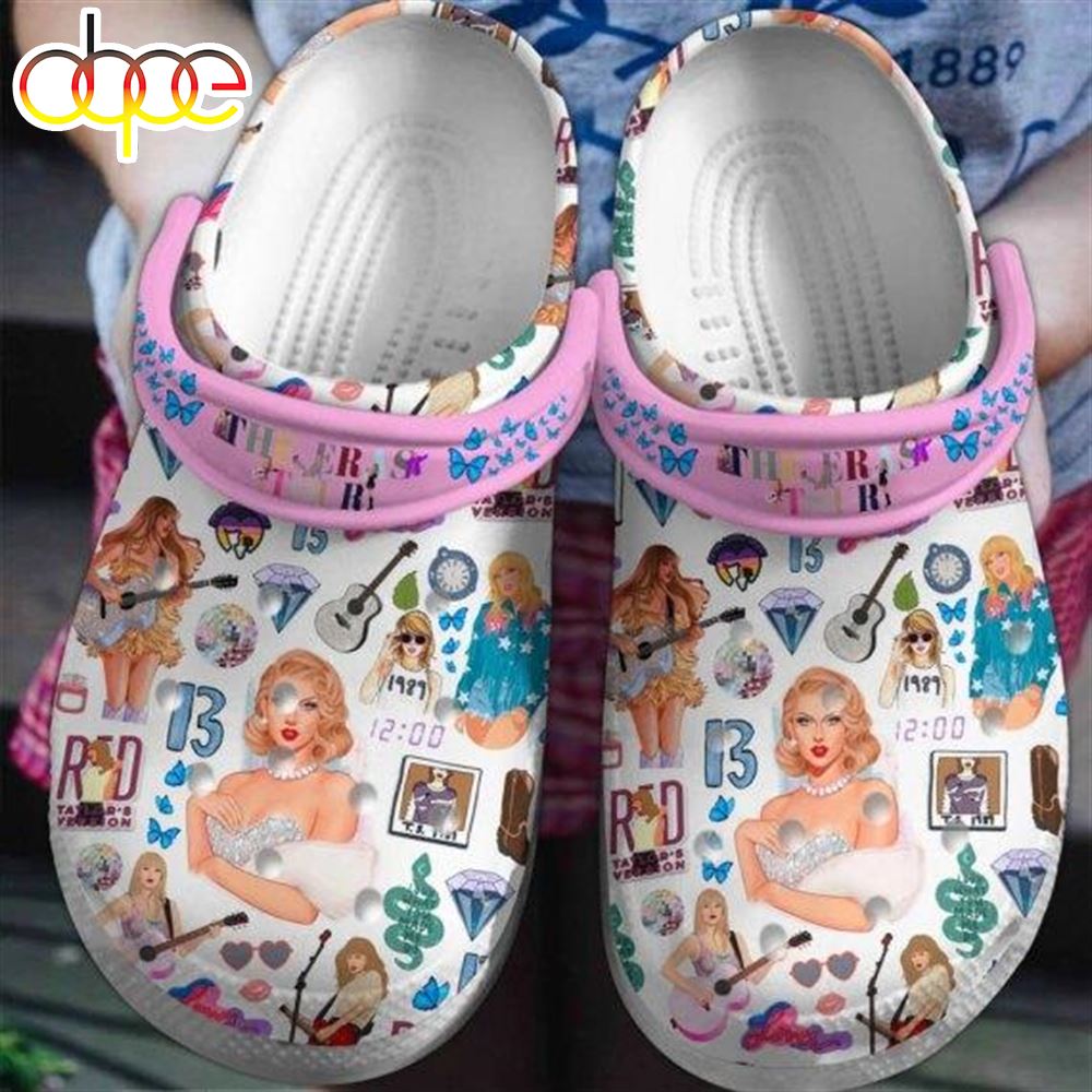 Eye Catching Design Beautiful Music Star Taylor Swift Clog The Ideal Gift For Swifties