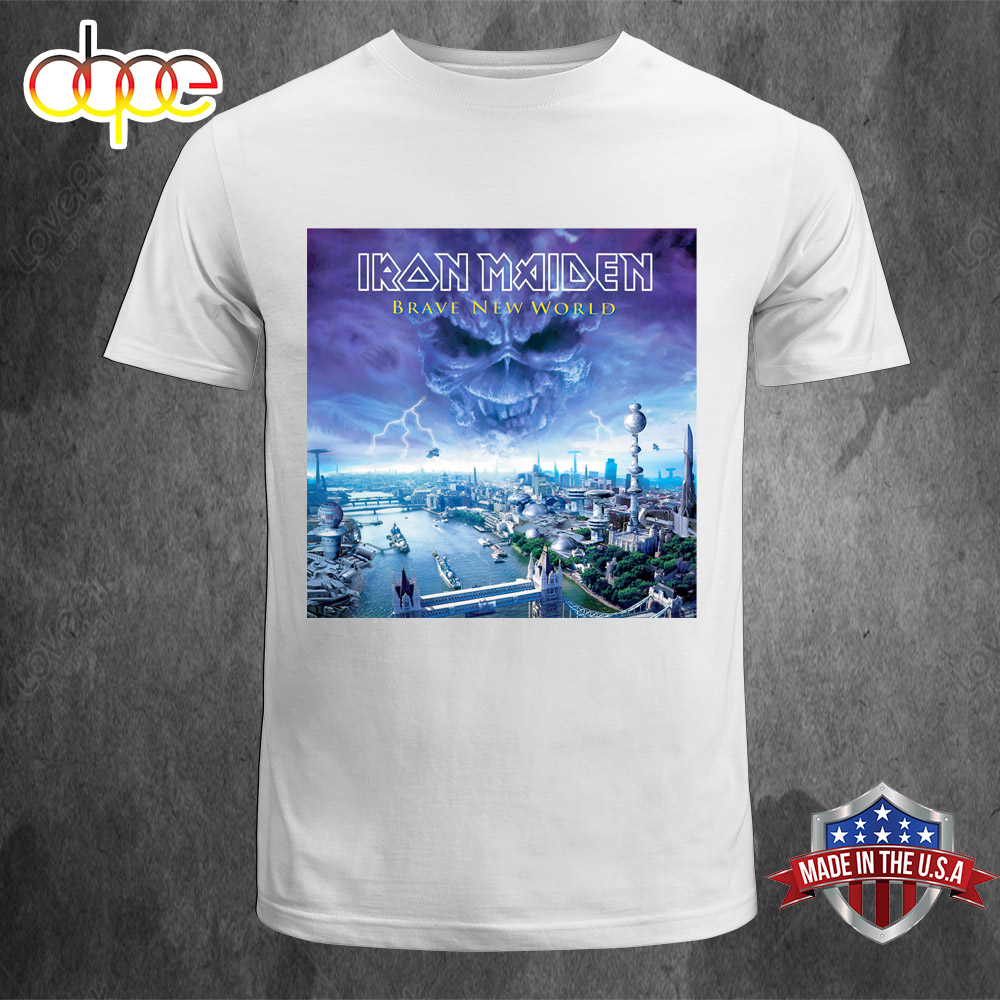 Iron Maiden Brave New World 2024 Music Unisex T Shirt