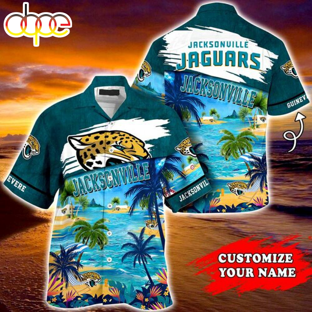 Jacksonville Jaguars NFL Personalized Hawaiian Shirt Tshirt