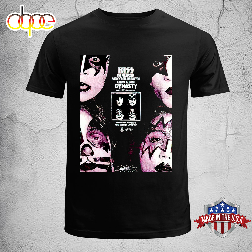 KISS The Rullers Off Rock Roll Bring You Unisex T Shirt