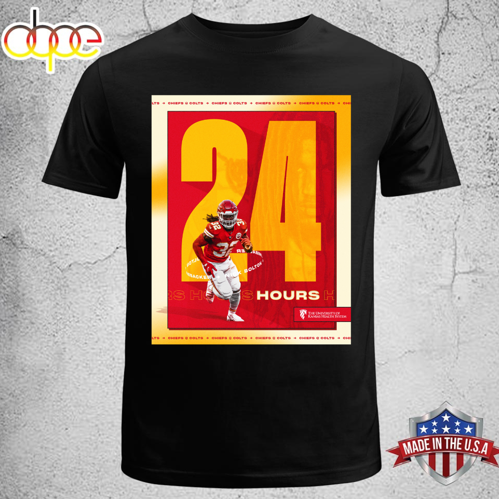 Kansas City Chiefs NFL 2024 Season Schedule T Shirt Tee