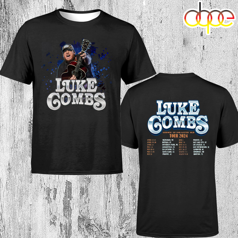 Luke Combs 2024 Tour Shirt Luke Combs Unisex T Shirt