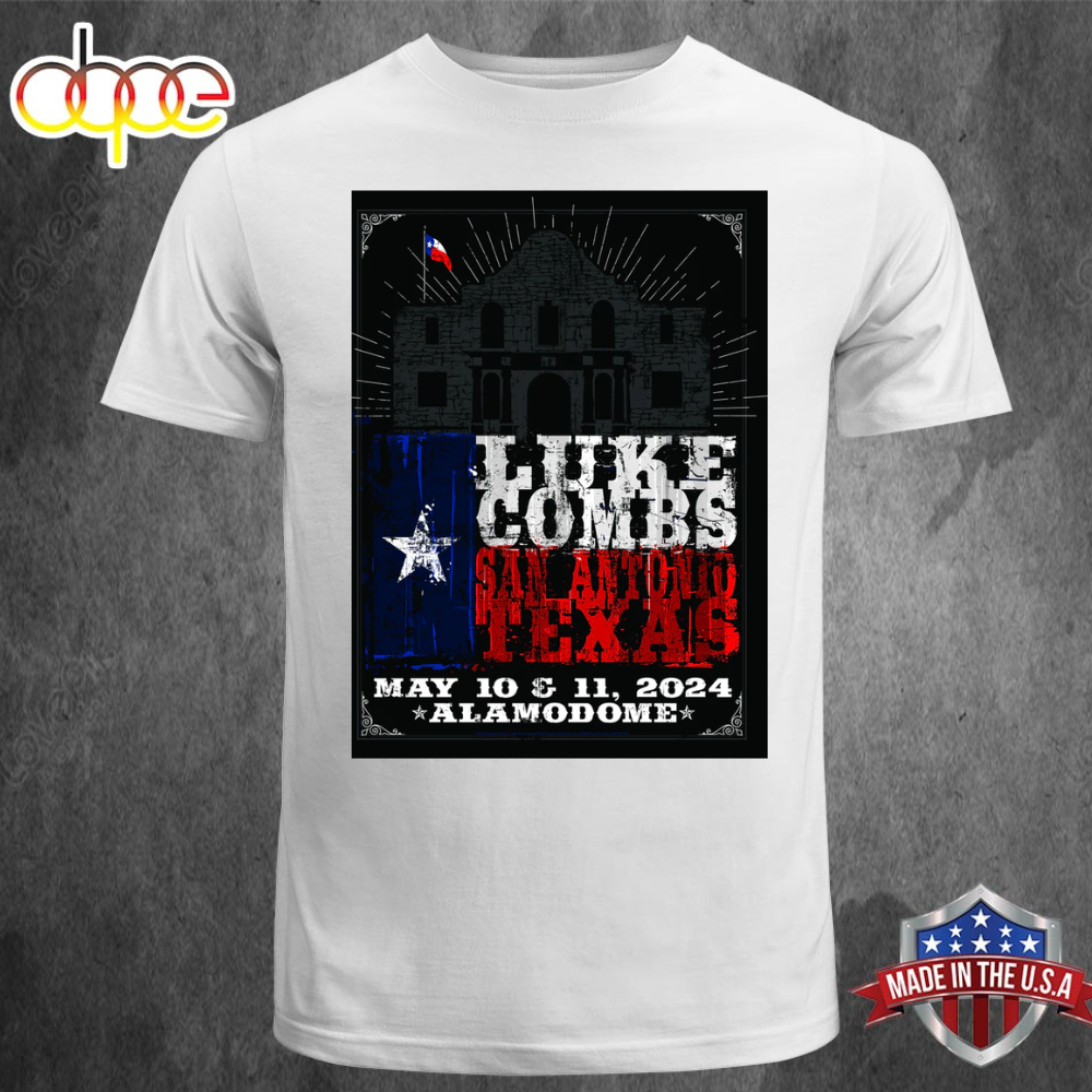 Luke Combs San Antonio TX May 11 2024 Unisex T Shirt