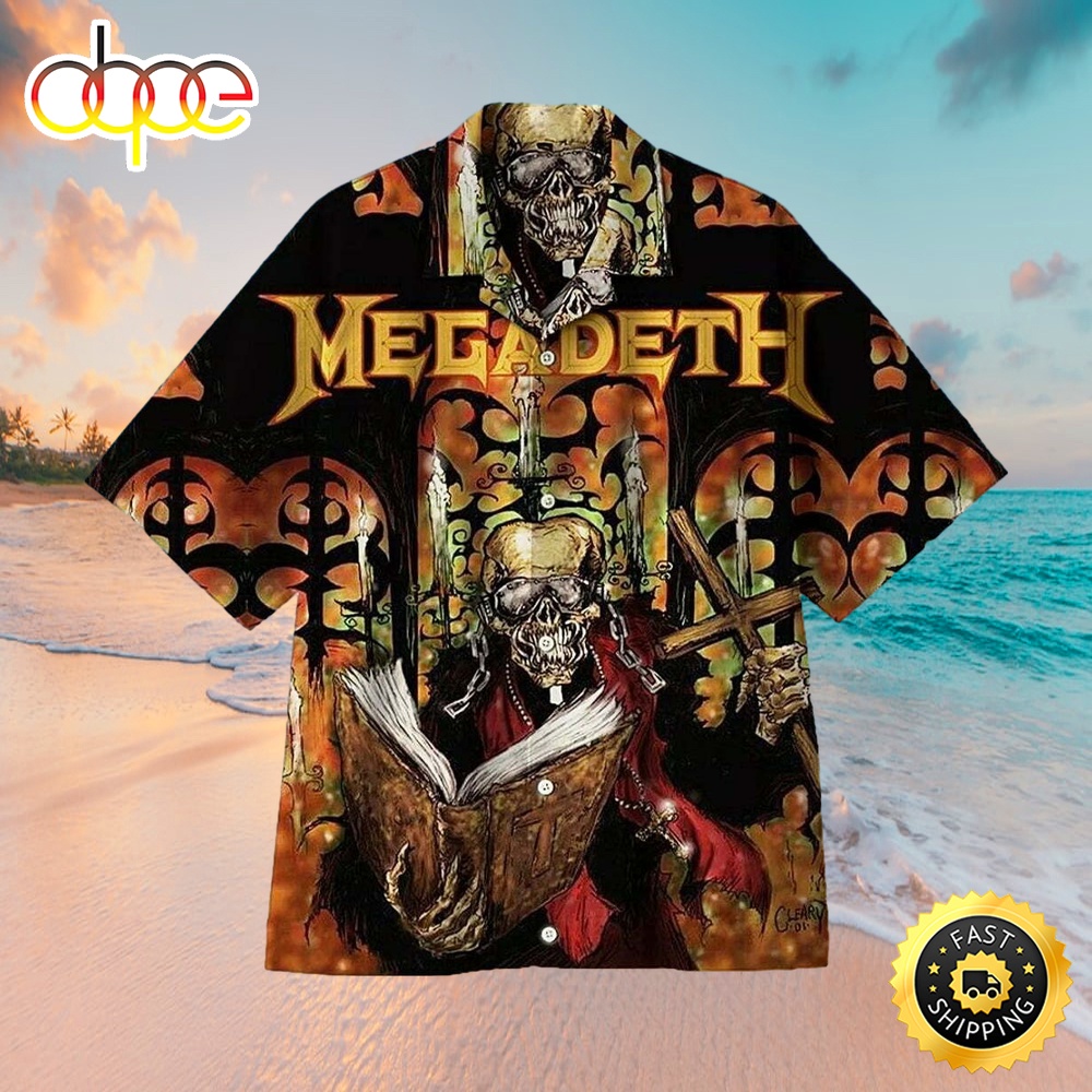 Megadeth Band Creative Music Hawaiian Shirt