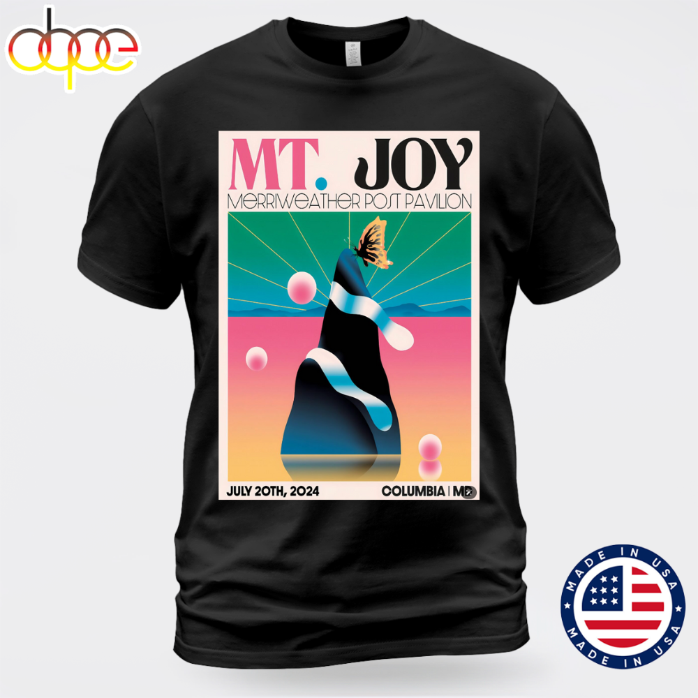 Mt Joy Lay Out 2024 Tour Dates T Shirt Unisex