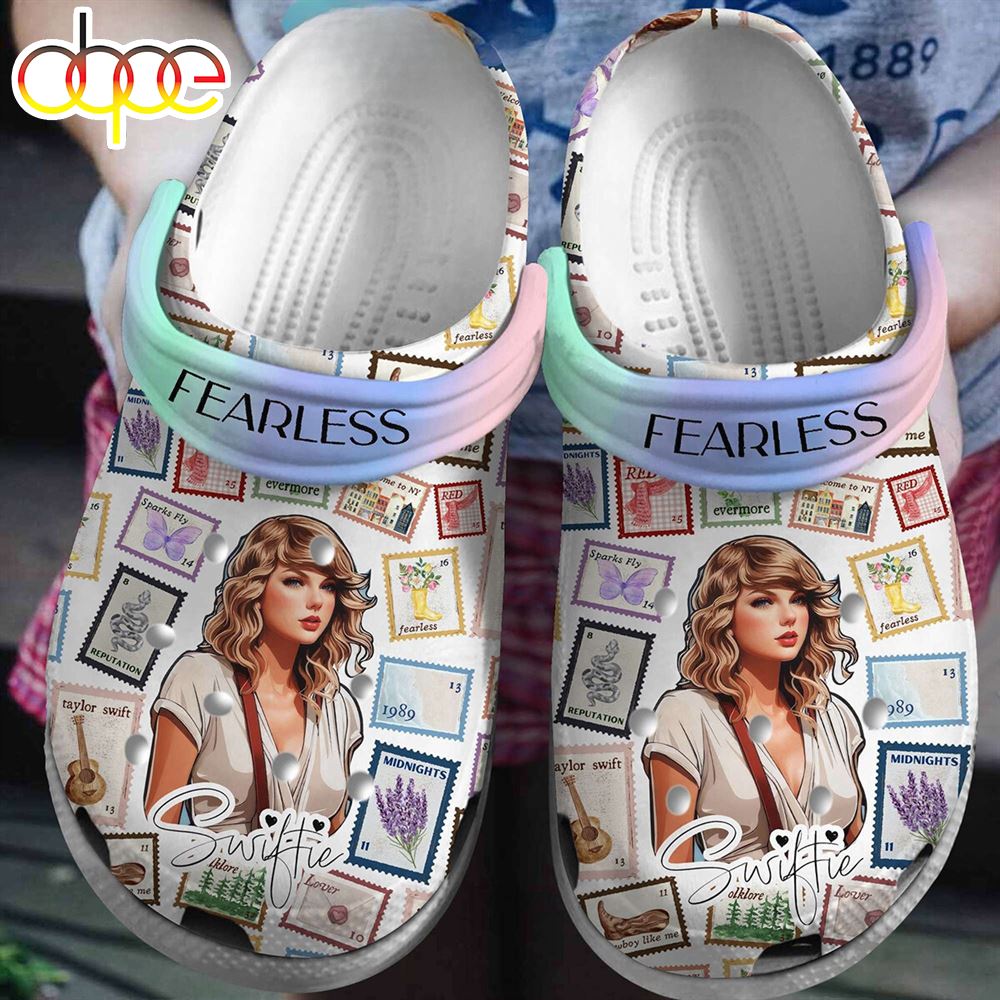New Design Of Singer Taylor Swift Fearless Clog