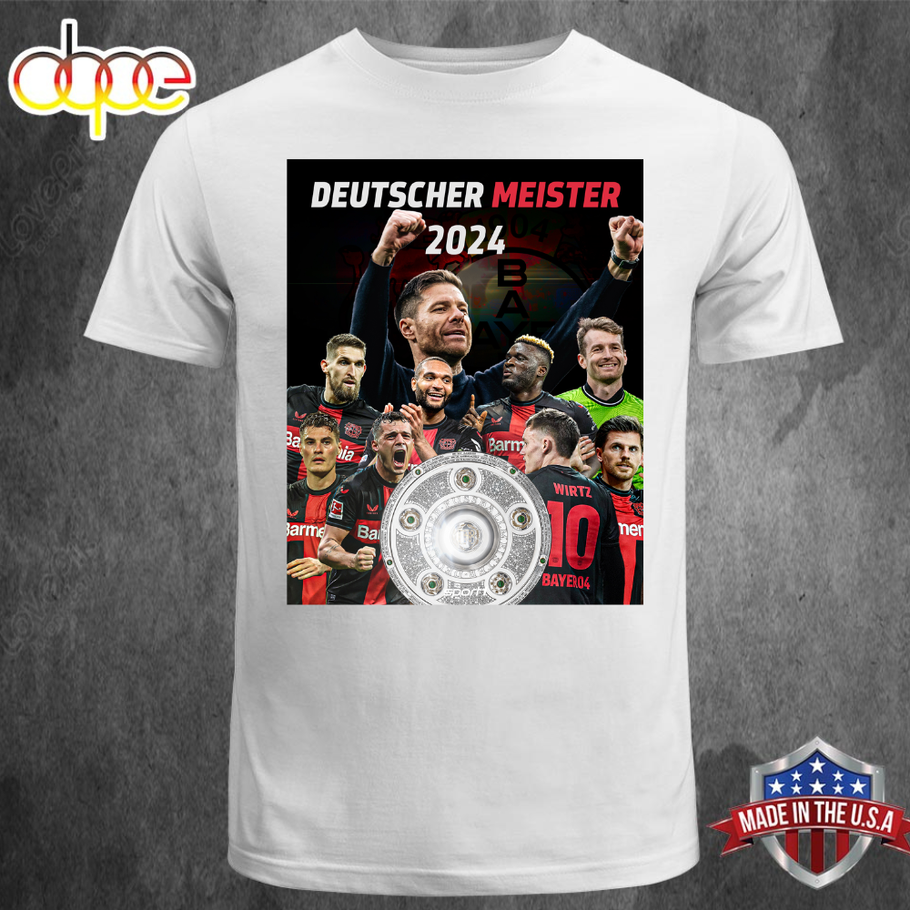 Celebration Bayer 04 Leverkusen Deutscher Meister 2023-2024 Poster ...