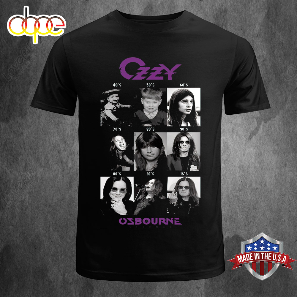 Ozzy Osbourne Decades Unisex T Shirt