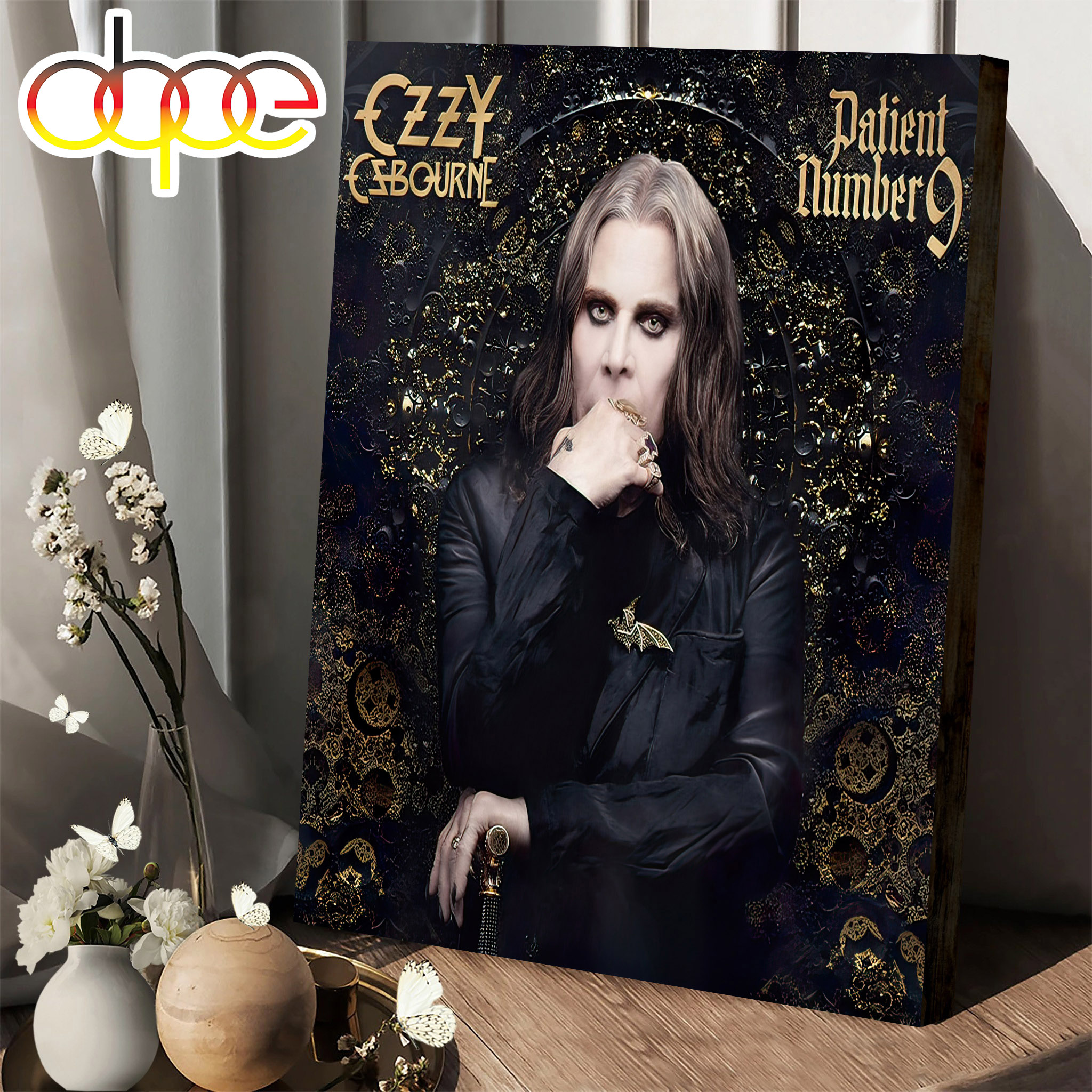 Ozzy Osbourne Official Classic Poster Canvas