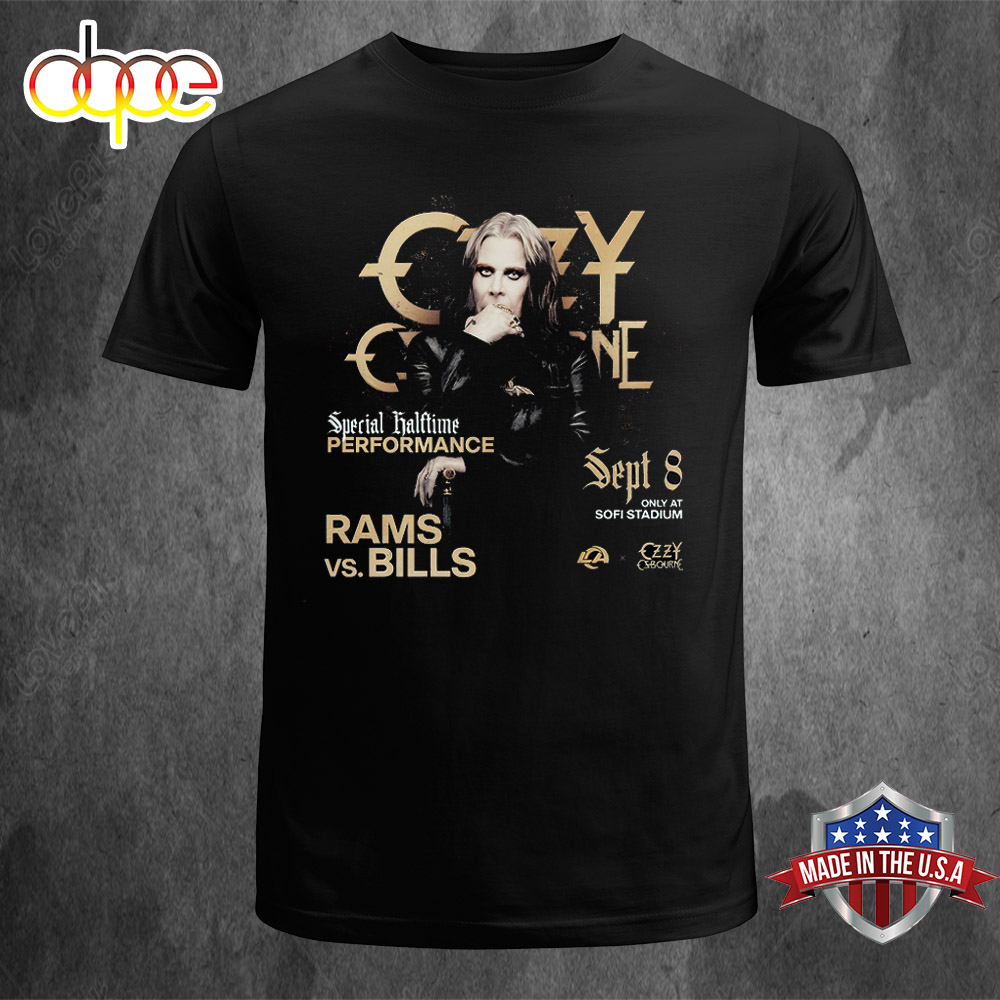 Ozzy Osbourne To Perform Halftime Show Of NFL Kickoff Game Unisex T Shirt